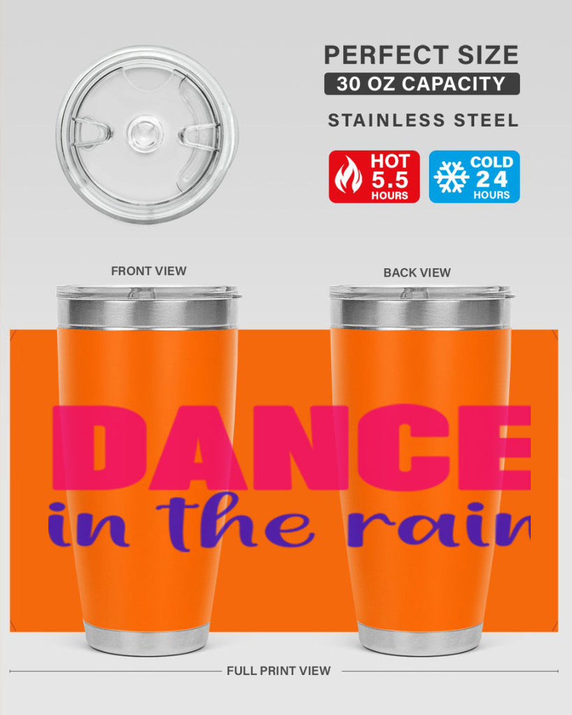 Dance in the Rain 119#- spring- Tumbler