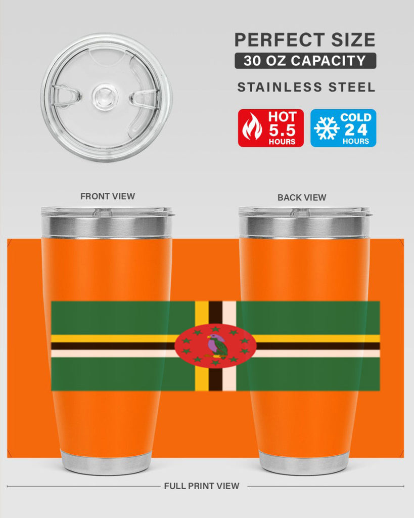 Dominica 149#- world flags- Tumbler