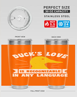 Ducks love Style 49#- duck- Tumbler