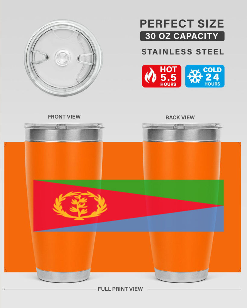Eritrea 143#- world flags- Tumbler