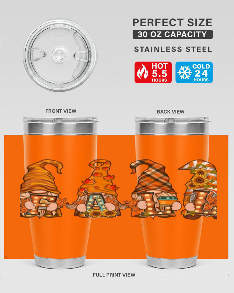 FALLGnomeAutumn 149#- fall- Tumbler