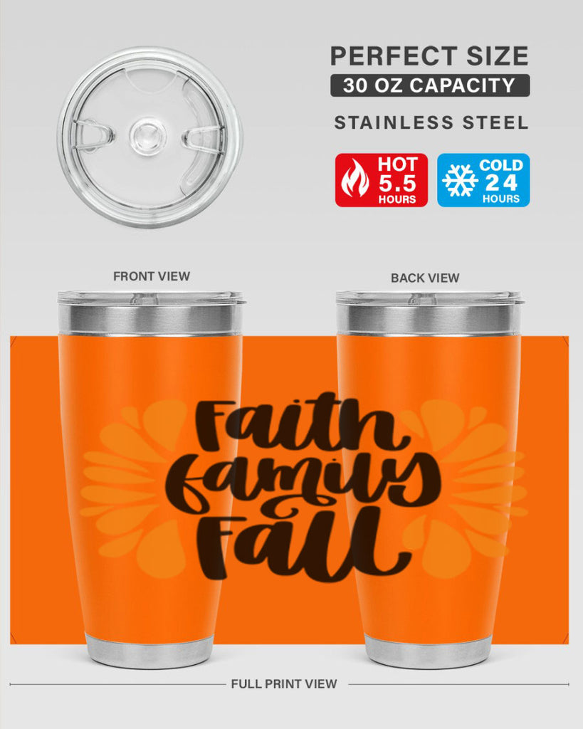 Faith Family Fall 481#- fall- Tumbler