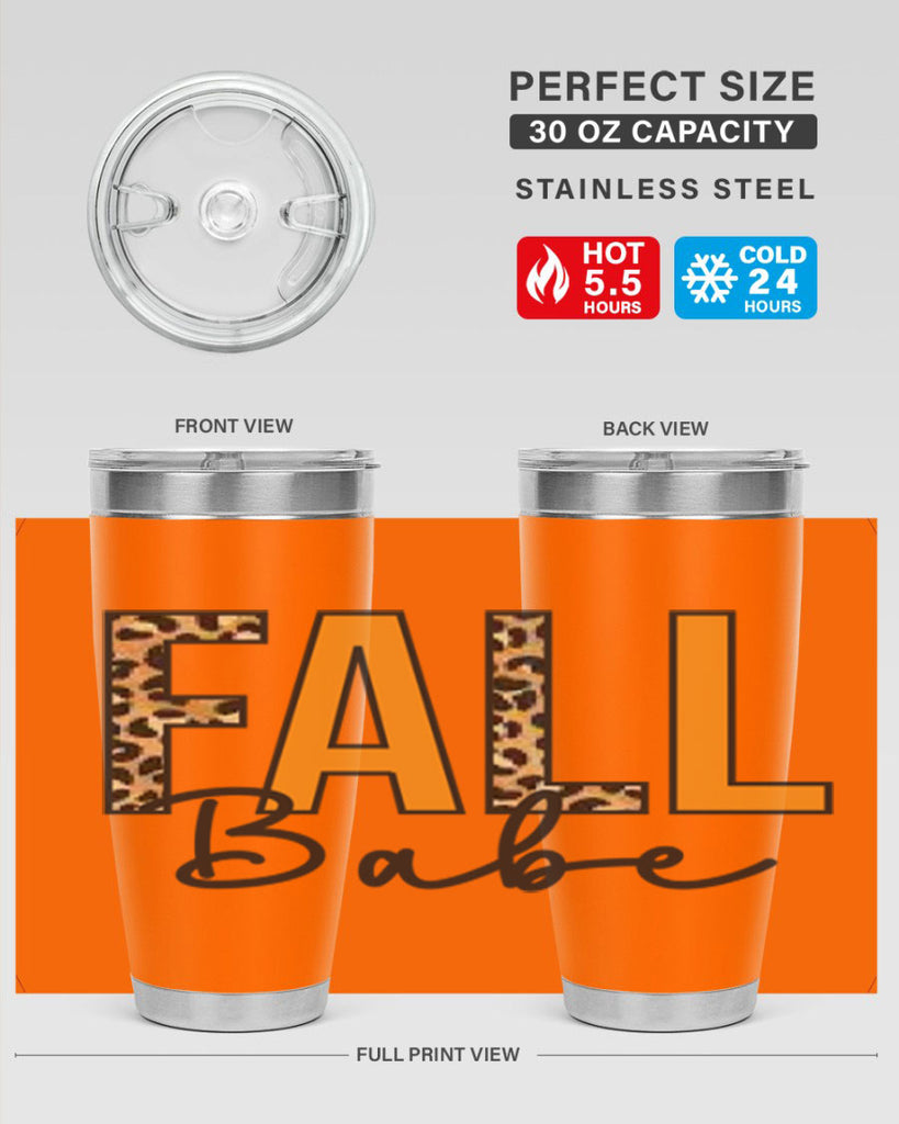 Fall Babe 87#- fall- Tumbler