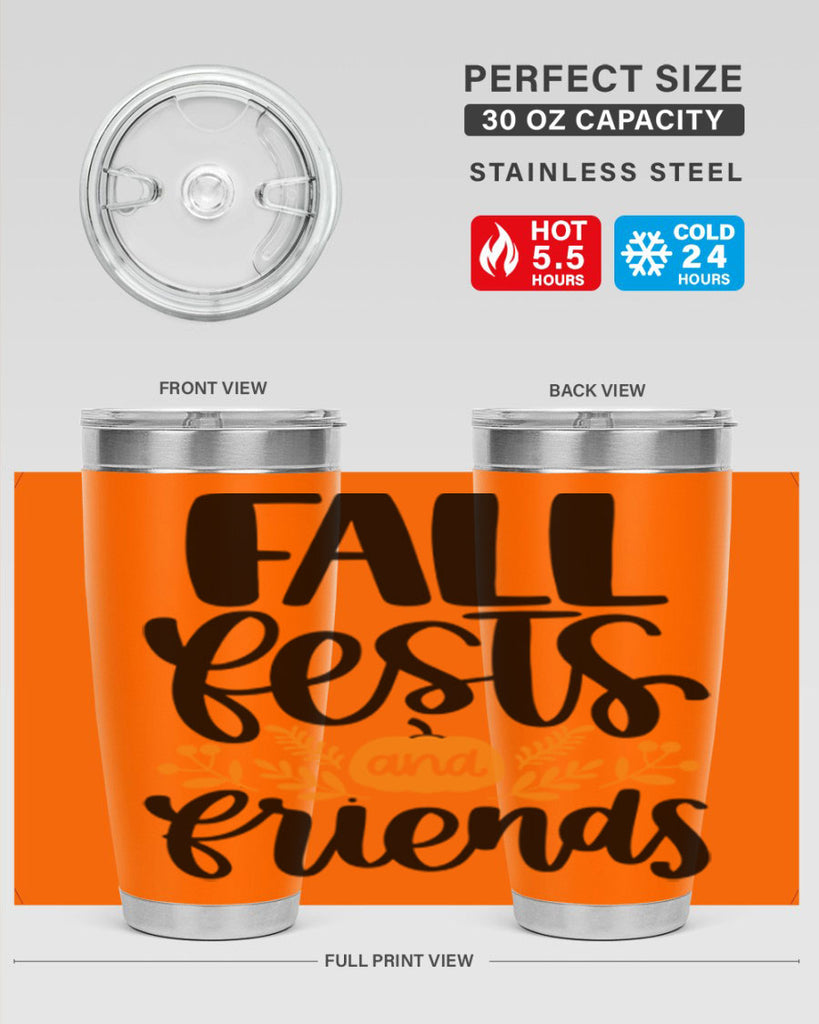 Fall Fests And Friends 484#- fall- Tumbler