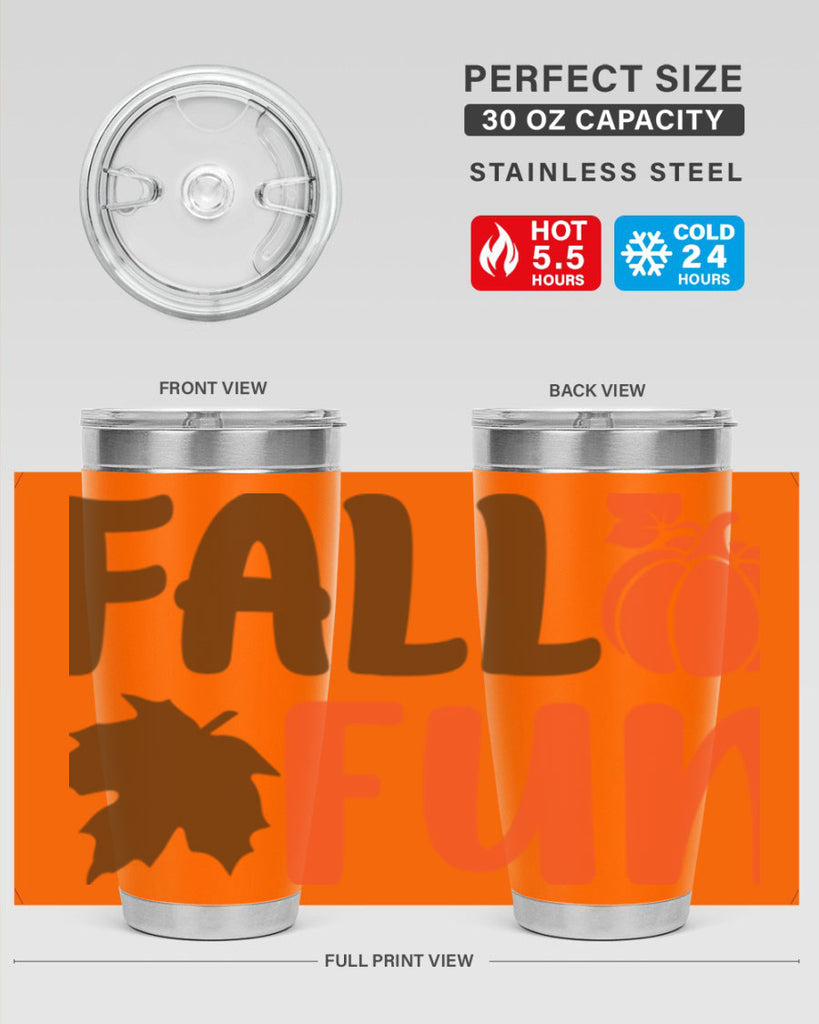 Fall Fun 102#- fall- Tumbler