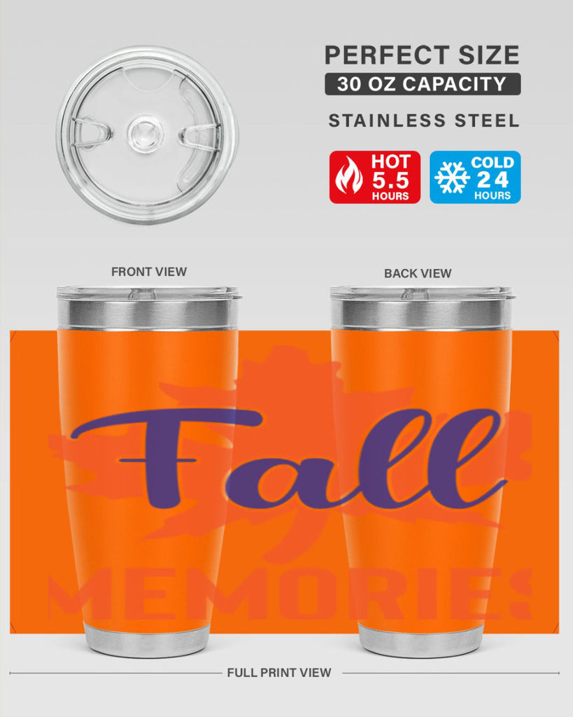 Fall Memories 124#- fall- Tumbler