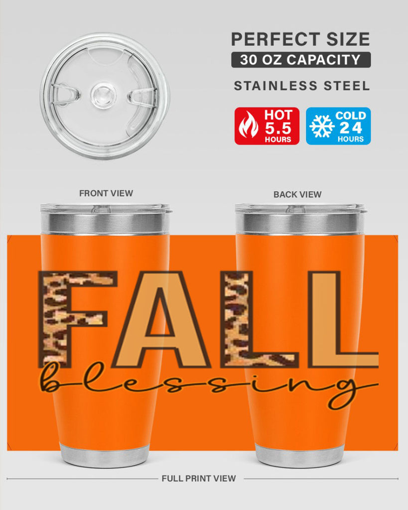 Fall blessing 90#- fall- Tumbler