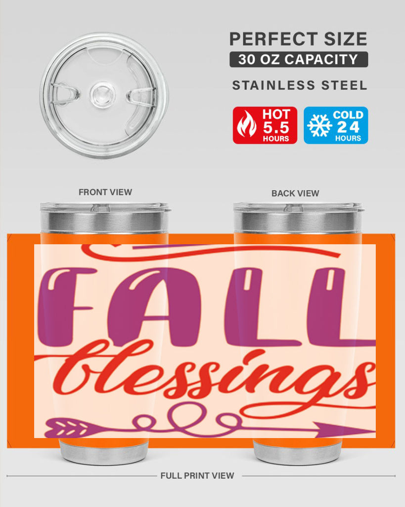 FallBlessingsdesign 146#- fall- Tumbler