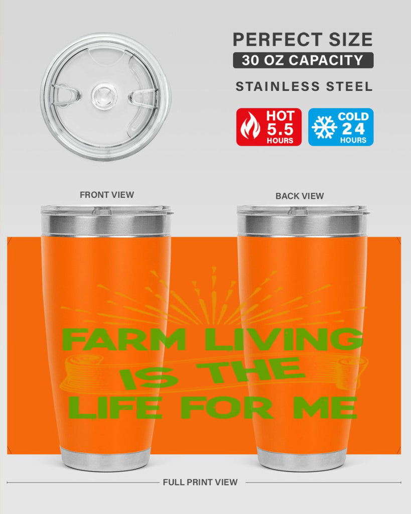 Farm living is the life for me 1#- farming and gardening- Tumbler