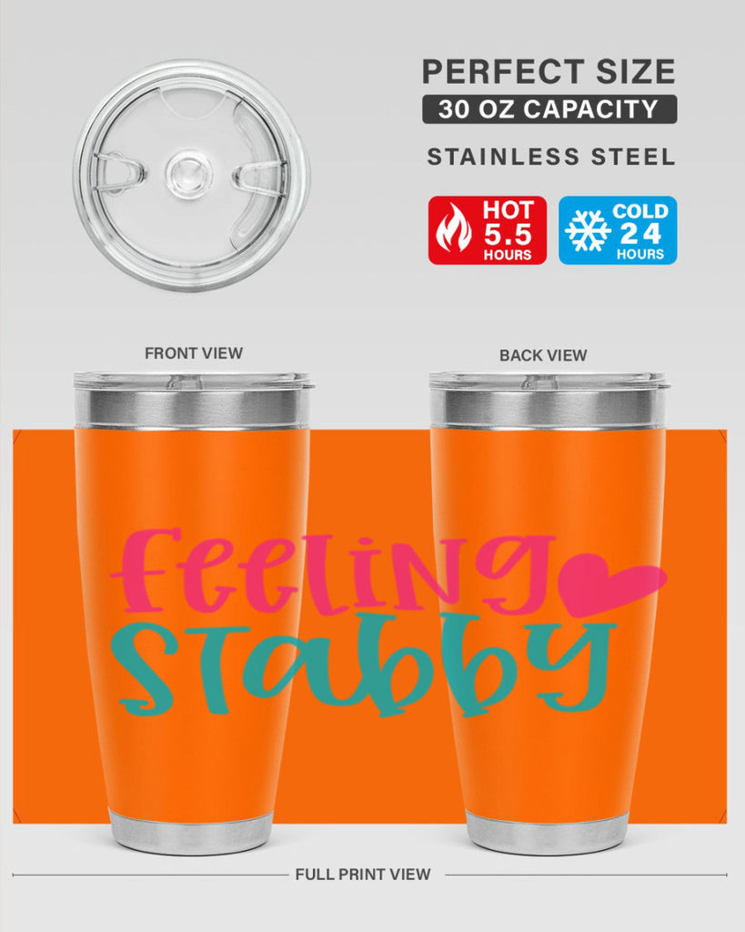 Feeling Stabby Nurse Style 386#- nurse- tumbler