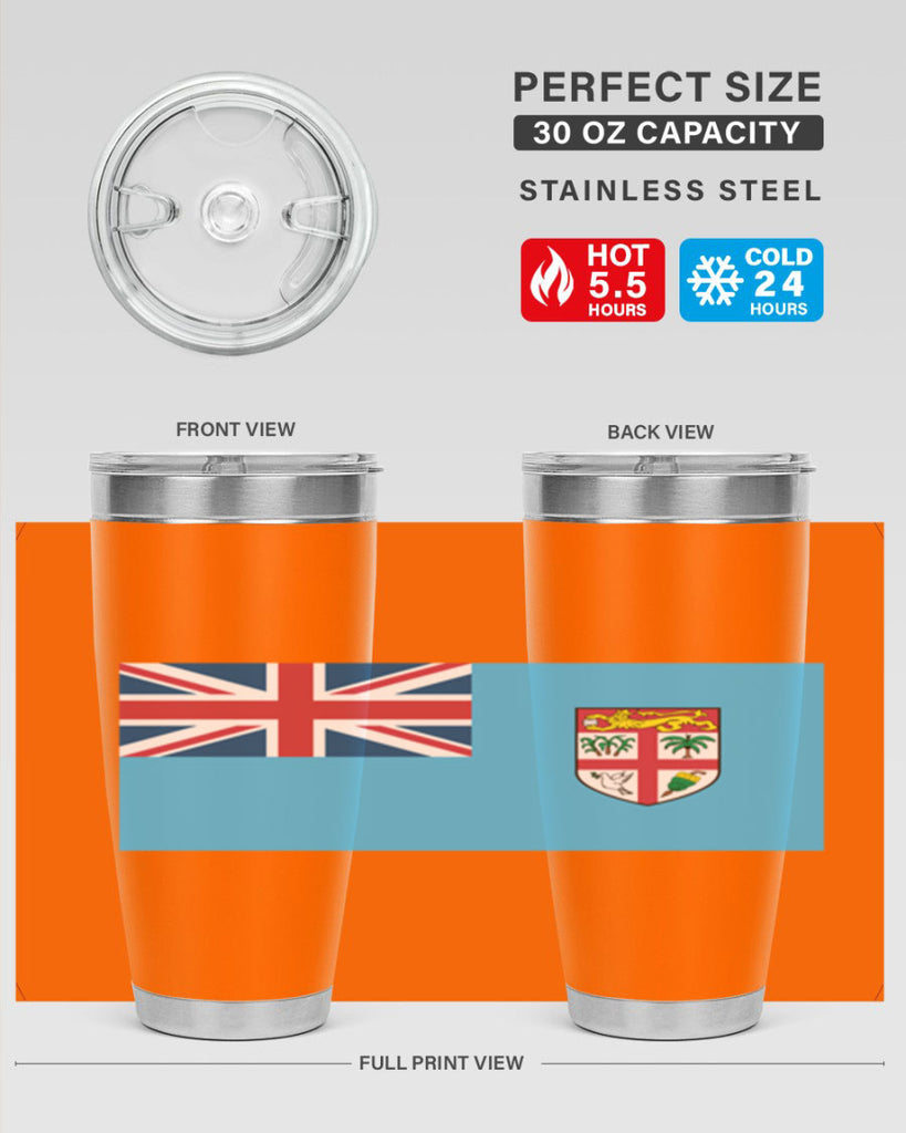 Fiji 139#- world flags- Tumbler