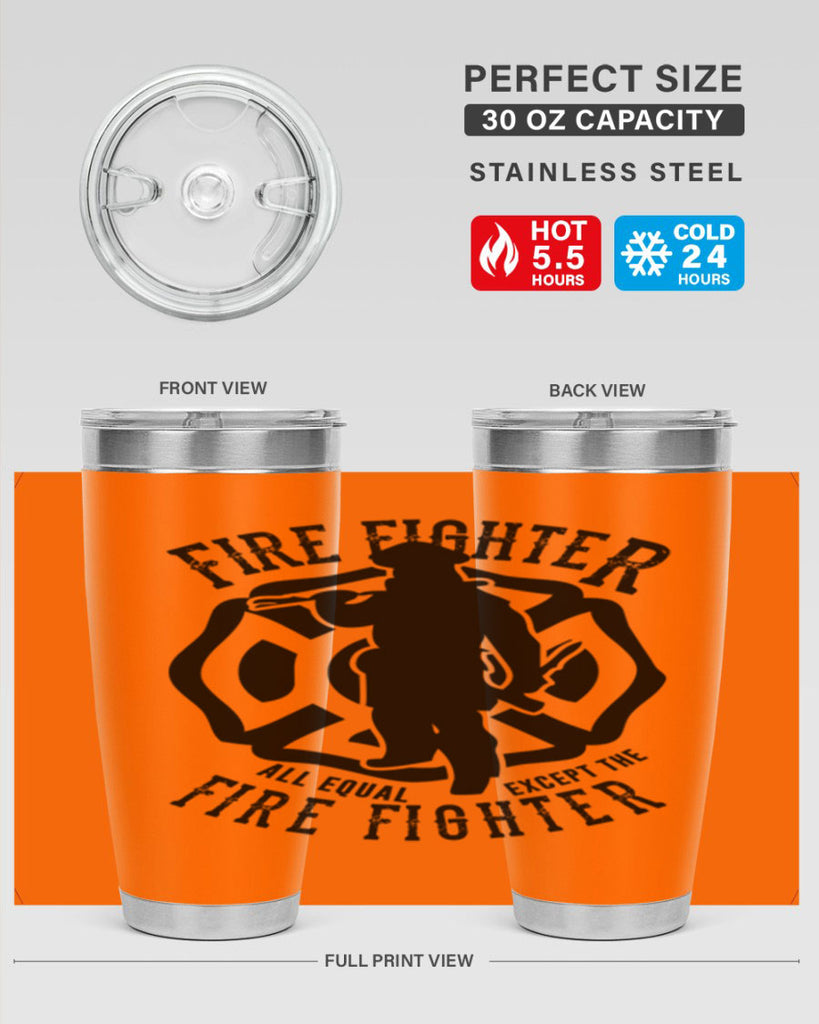 Fire Fighter Style 81#- fire fighter- tumbler
