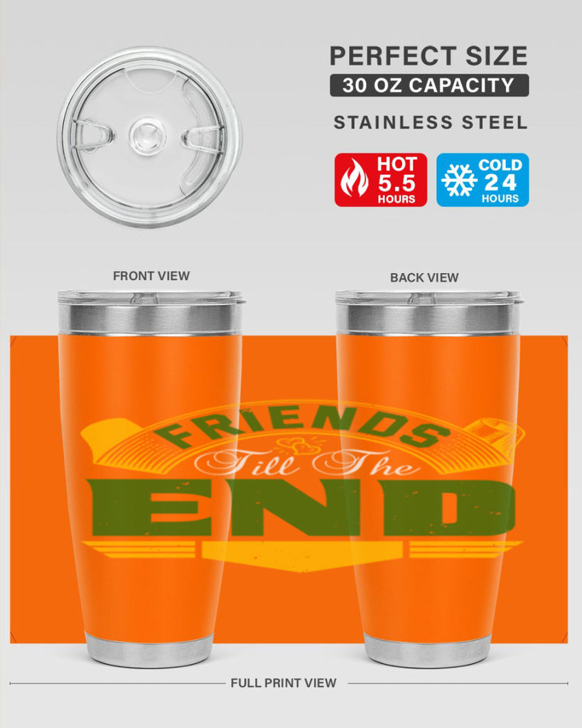 Friends ‘till the end Style 108#- Best Friend- Tumbler