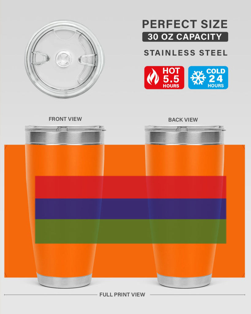 Gambia 135#- world flags- Tumbler