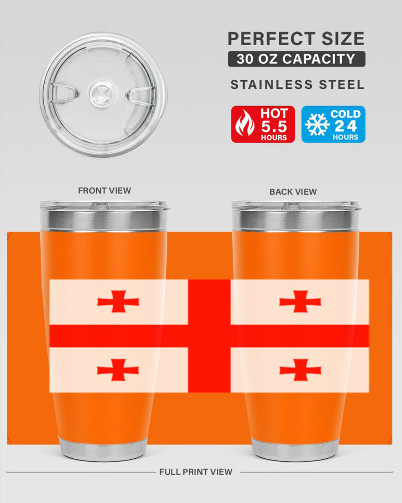 Georgia 134#- world flags- Tumbler