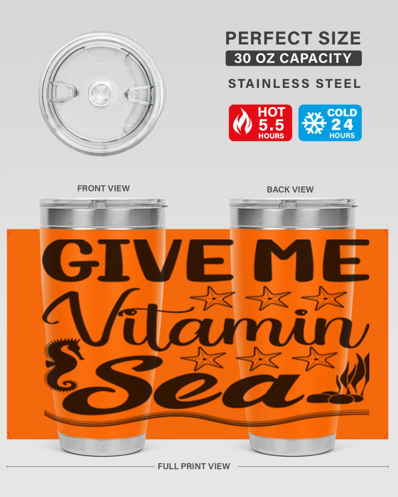 Give me vitamin sea 193#- mermaid- Tumbler