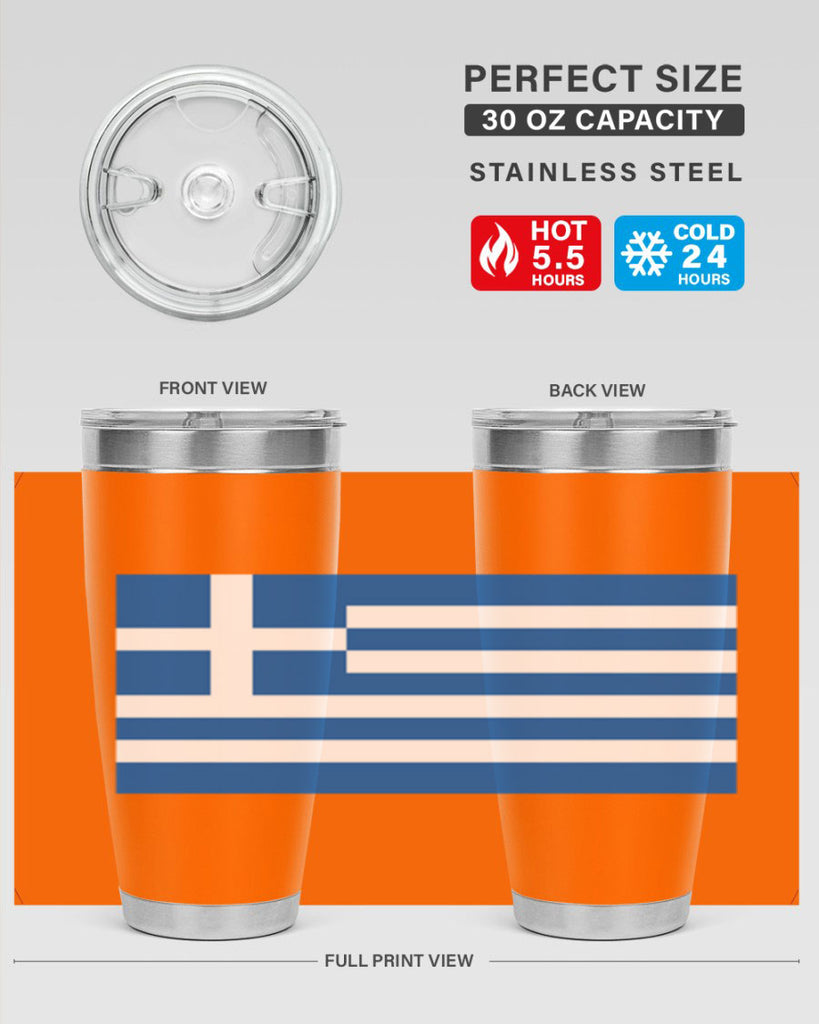 Greece 131#- world flags- Tumbler