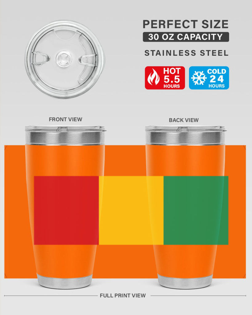 Guinea 127#- world flags- Tumbler