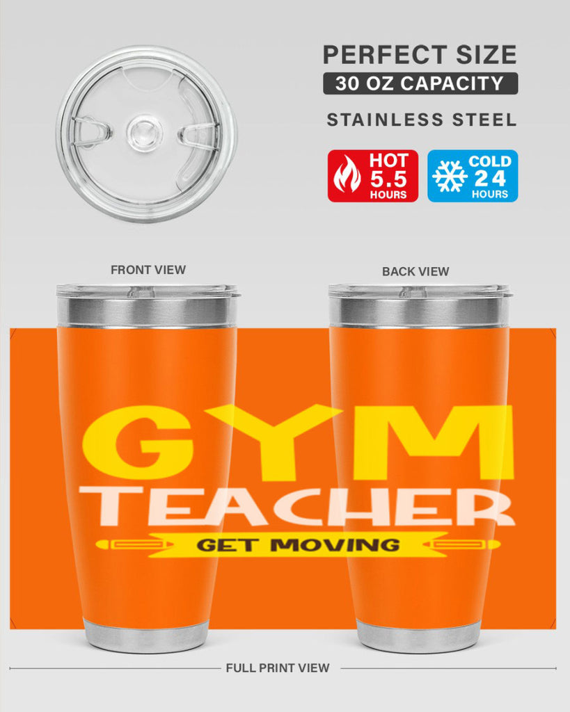 Gym Teacher get Moving Style 116#- teacher- tumbler