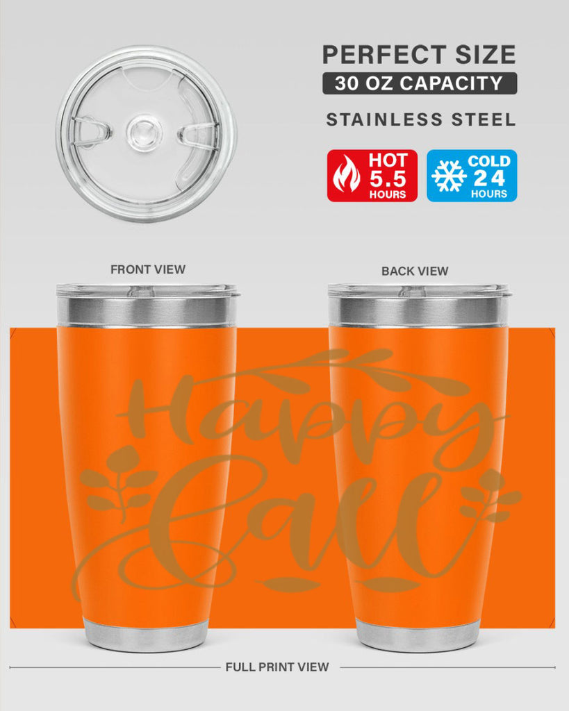 Happy Fall 236#- fall- Tumbler