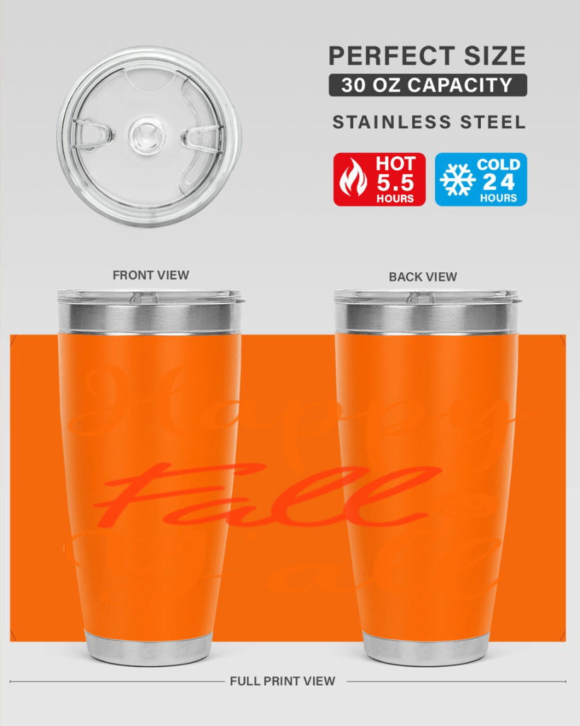 Happy Fall Yall Design 233#- fall- Tumbler