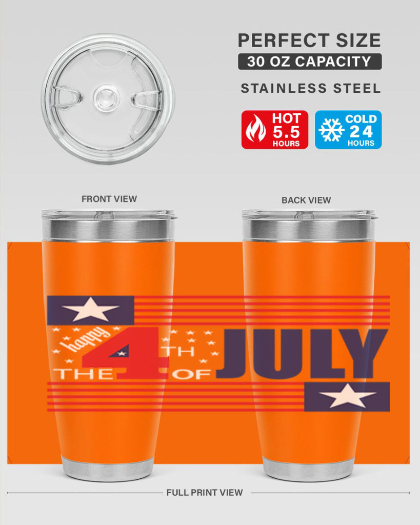 Happy th july Style 100#- Fourt Of July- Tumbler