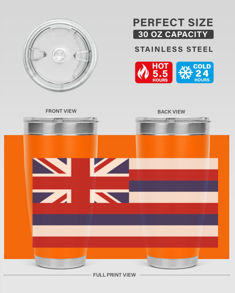 Hawaii 41#- Us Flags- Tumbler