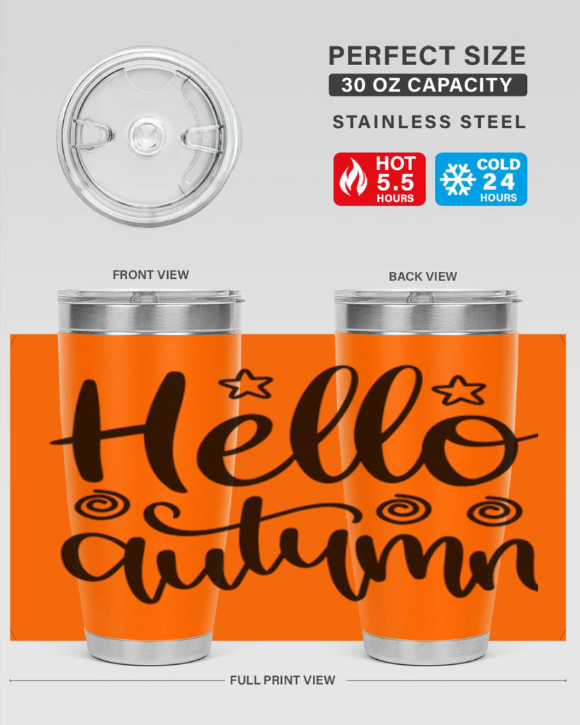 Hello Autumn 270#- fall- Tumbler