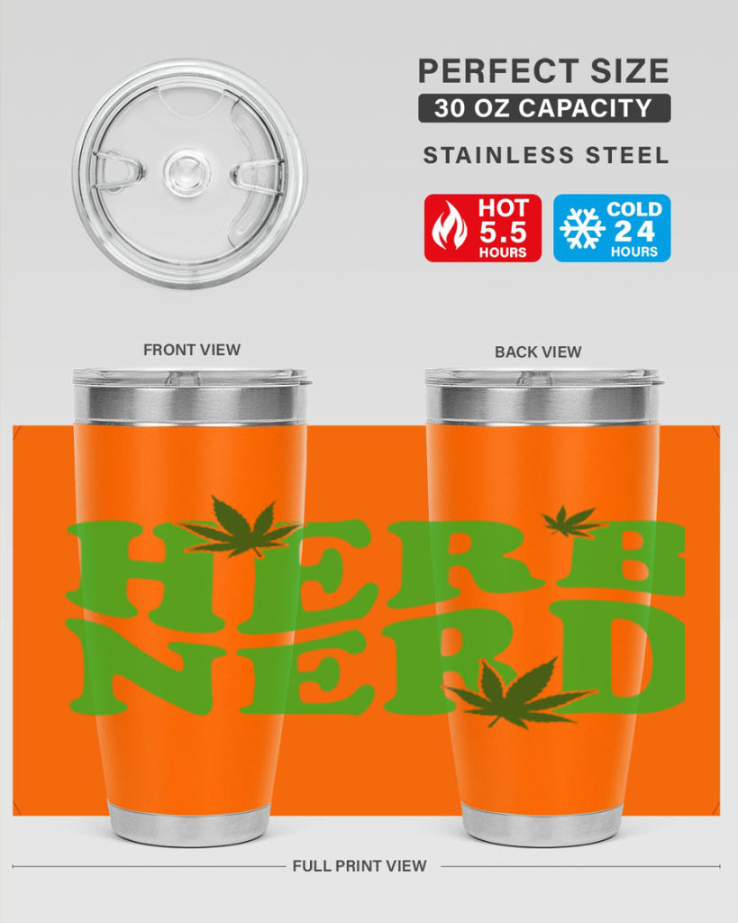 Herd Nerd 110#- marijuana- Tumbler