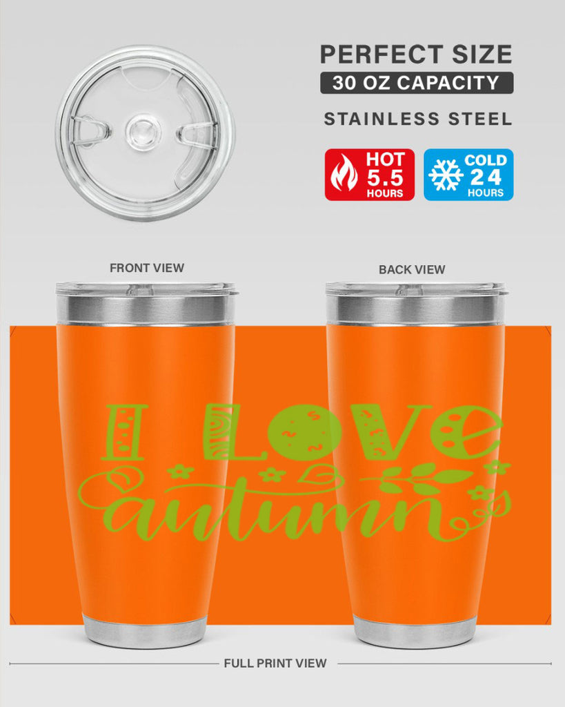 I Love Autumn 325#- fall- Tumbler