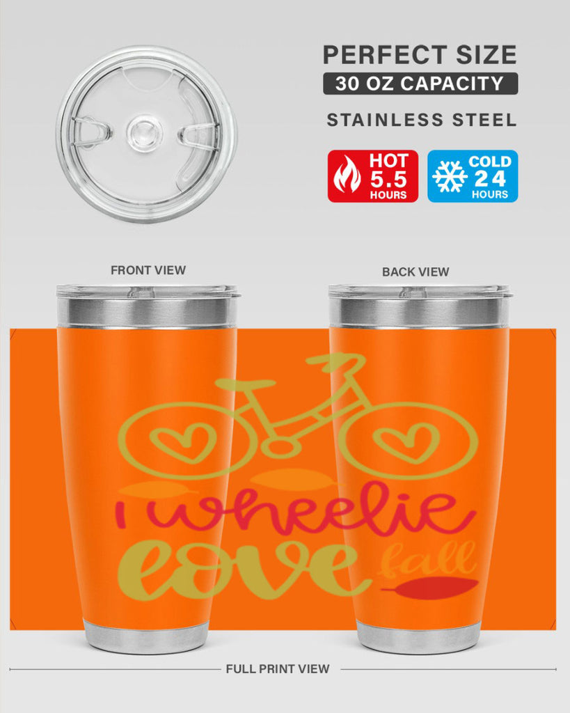 I Wheelie Love Fall 342#- fall- Tumbler