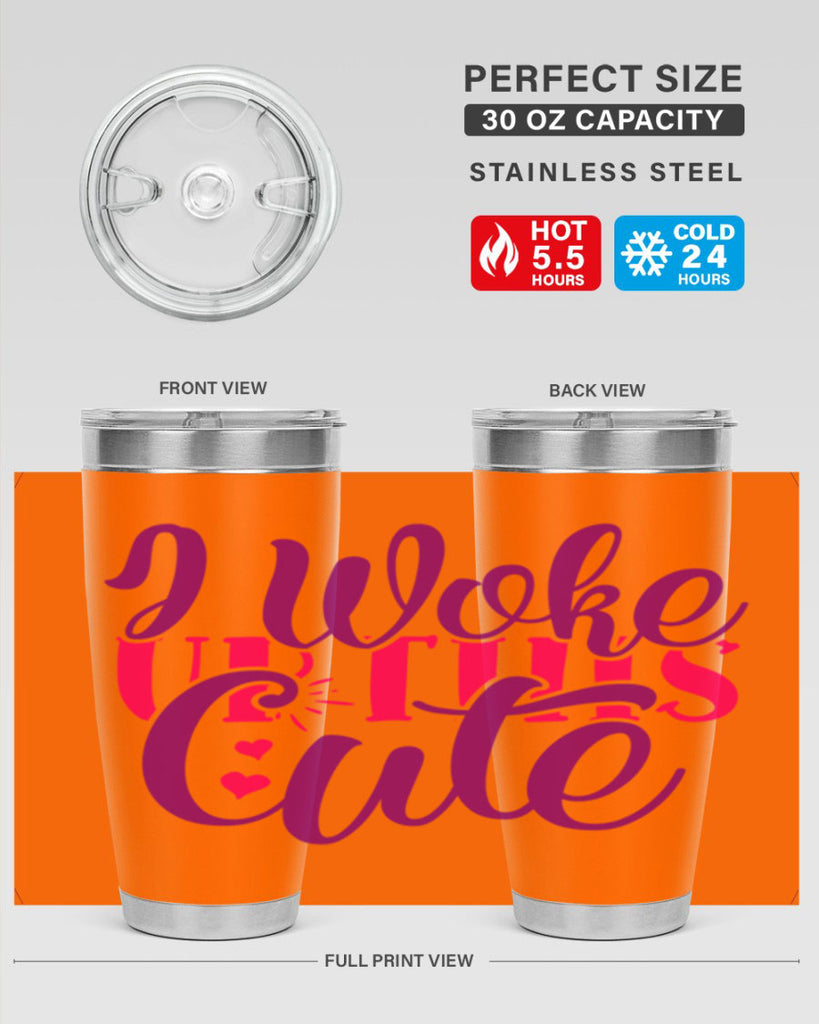 I Workup This Cute Style 243#- baby- tumbler