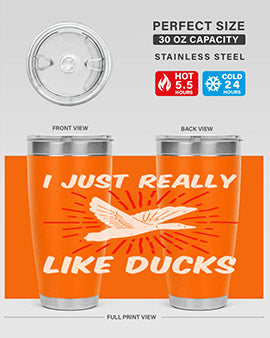 I just really like ducks Style 50#- duck- Tumbler