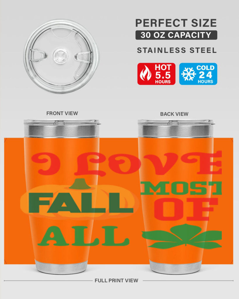 ILOVEFALLMOSTof 346#- fall- Tumbler