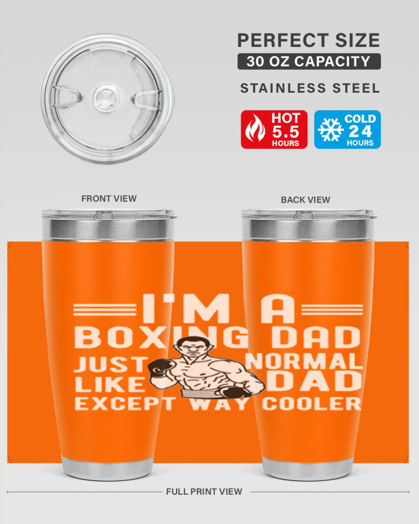 Im A Boxing Dad 3#- dad- Tumbler