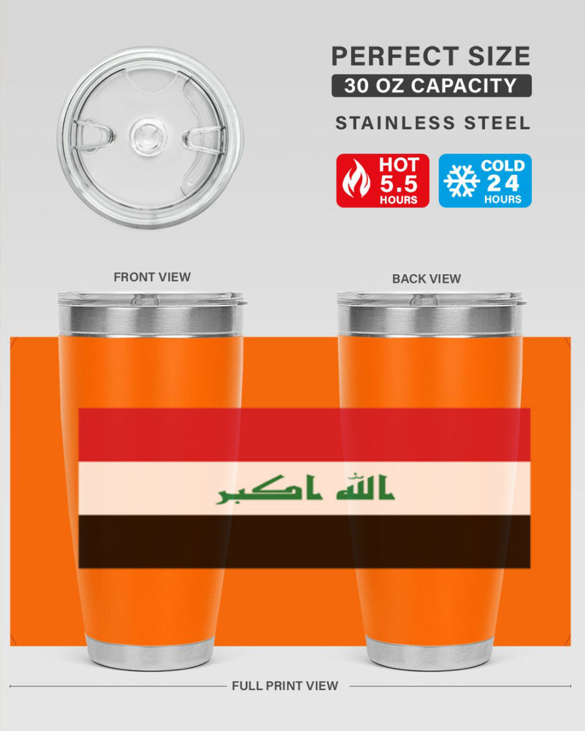 Iraq 118#- world flags- Tumbler