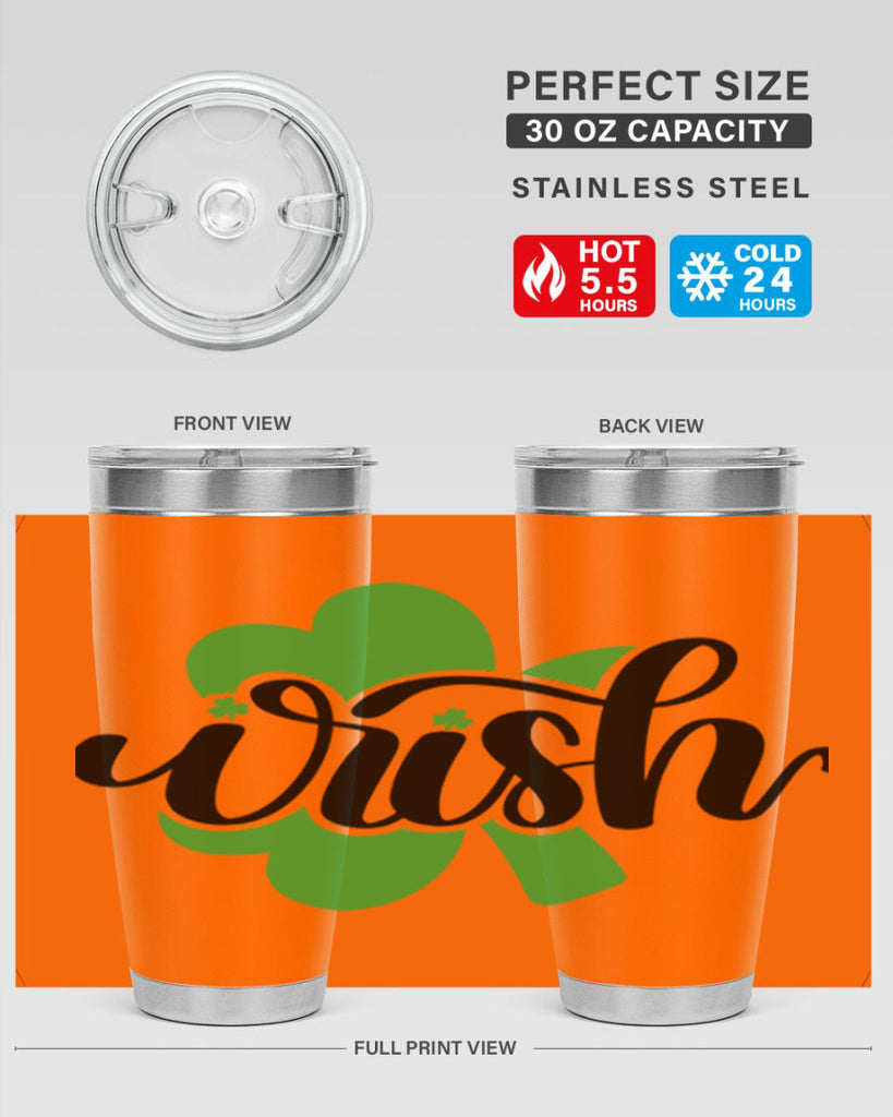 Irish Style 82#- St Patricks Day- Tumbler