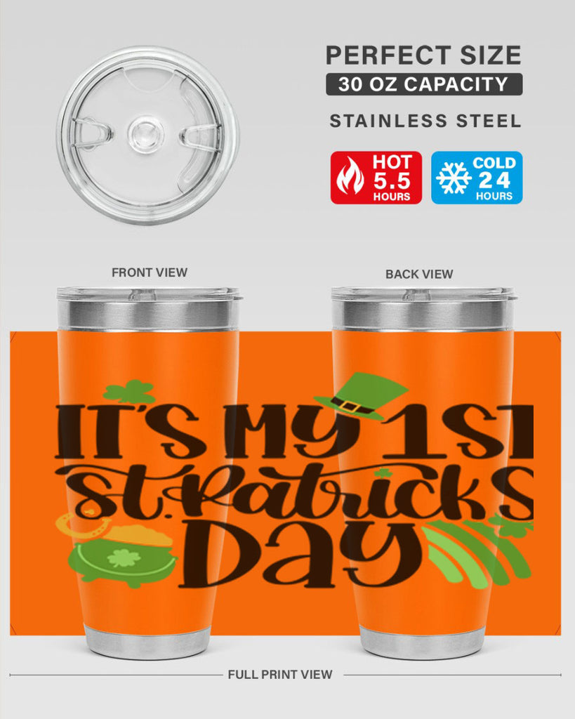 Its My st St Patricks Day Style 76#- St Patricks Day- Tumbler