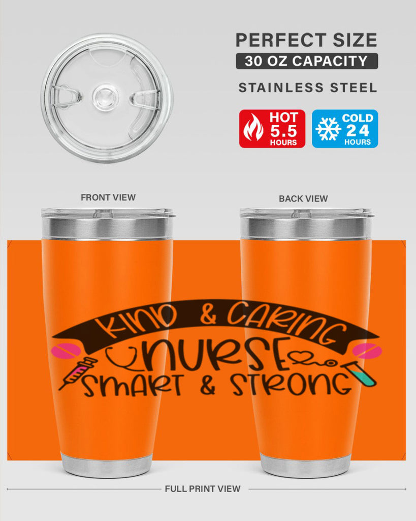 Kind Caring Nurse Smart Strong Style Style 143#- nurse- tumbler