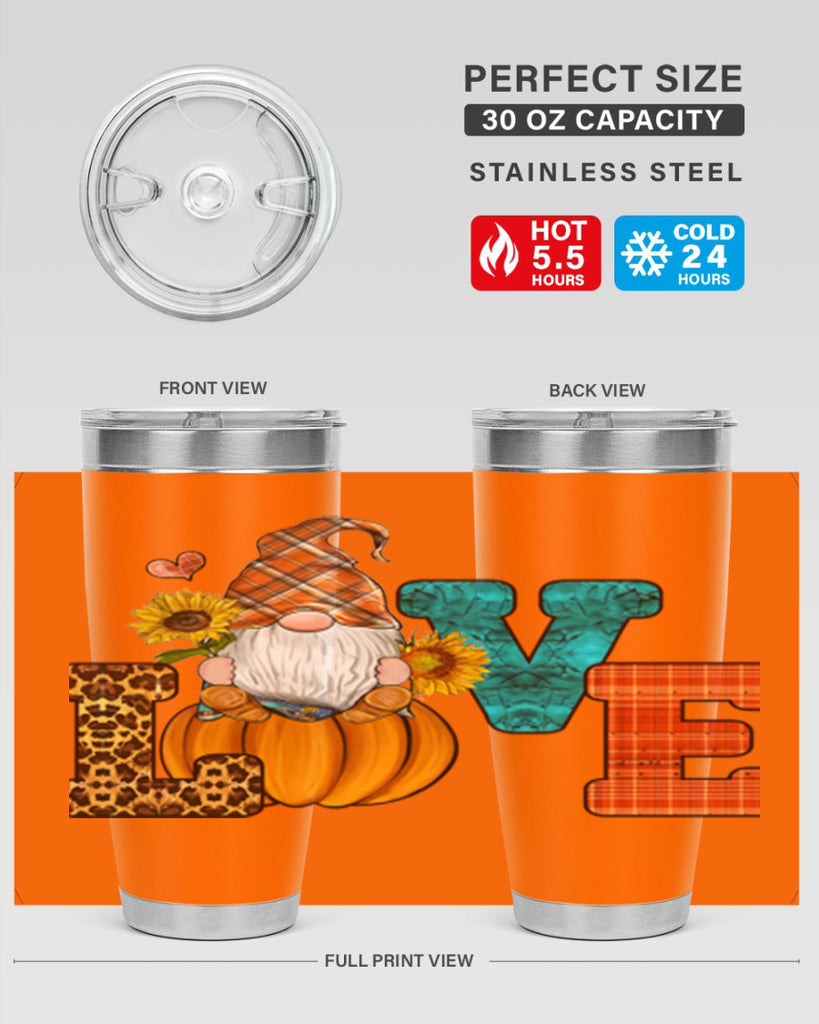 LOVEFallGnome 417#- fall- Tumbler