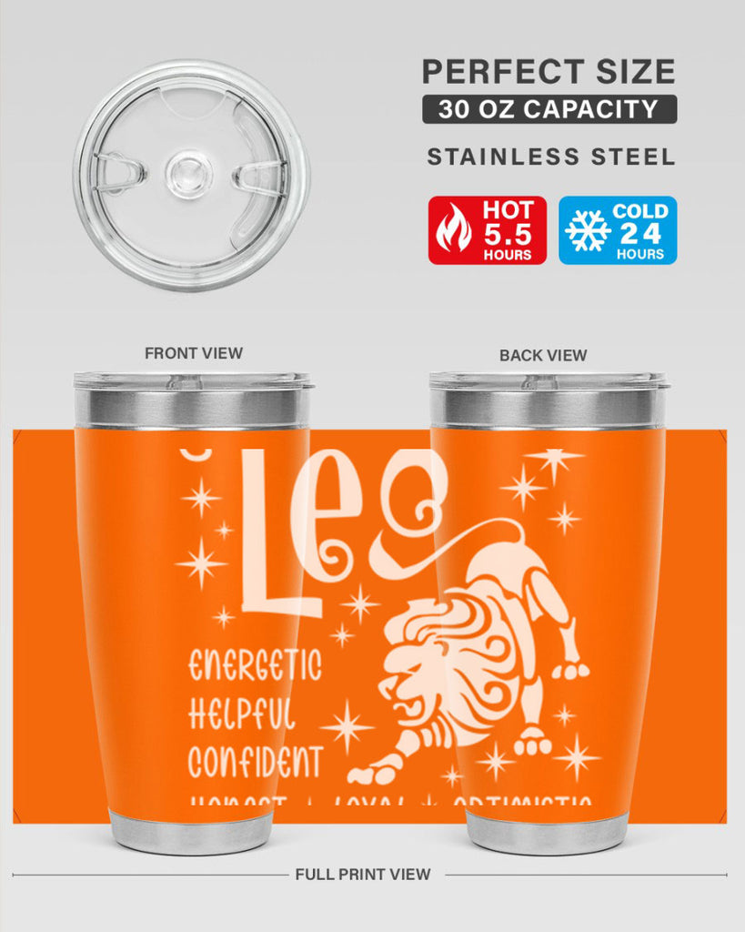 Leo 281#- zodiac- Tumbler