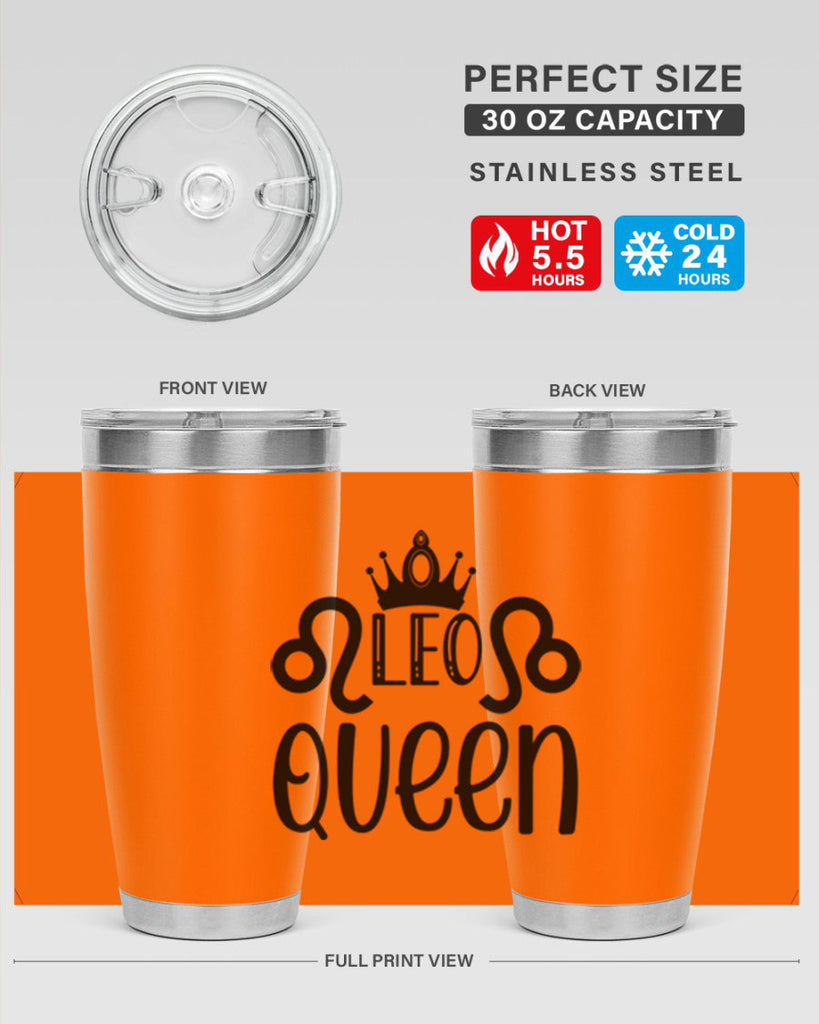 Leo queen 292#- zodiac- Tumbler