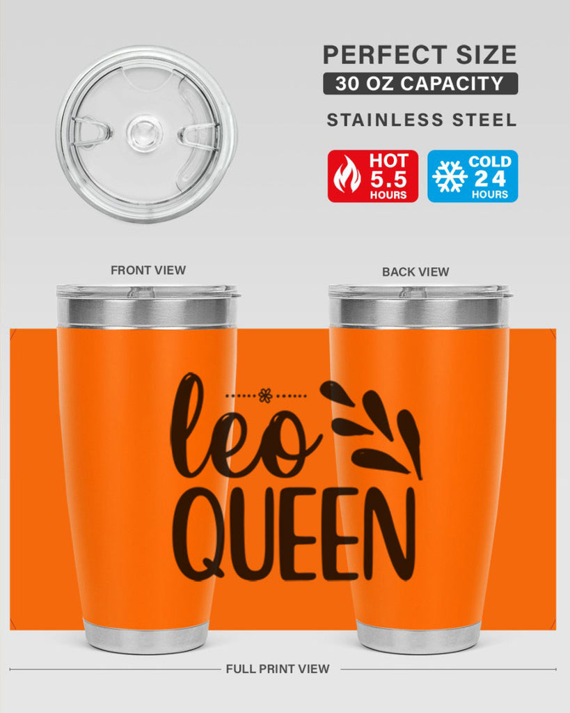 Leo queen 293#- zodiac- Tumbler