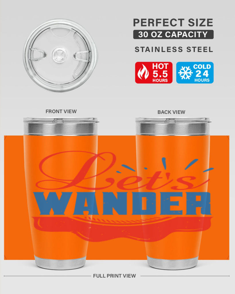 Let’s wander Style 94#- Best Friend- Tumbler