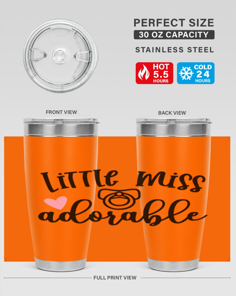 Little Miss Adorable Style 59#- baby- tumbler