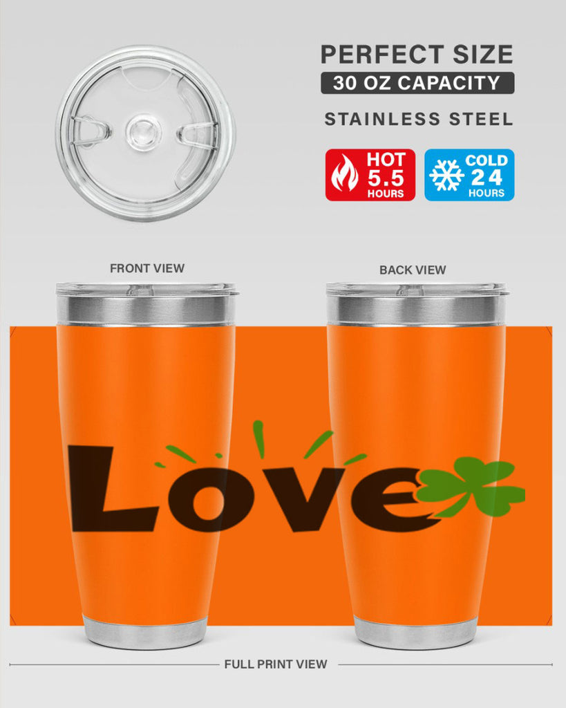 Love Style 152#- St Patricks Day- Tumbler