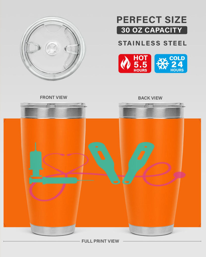 Love Style Style 135#- nurse- tumbler