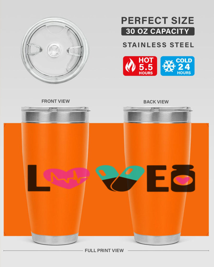 Love Style Style 136#- nurse- tumbler