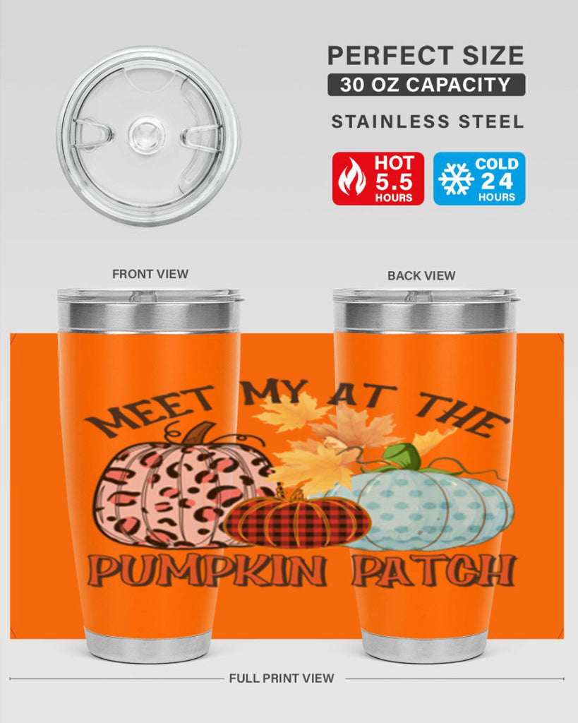 Meet My at the Pumpkin Patch 425#- fall- Tumbler
