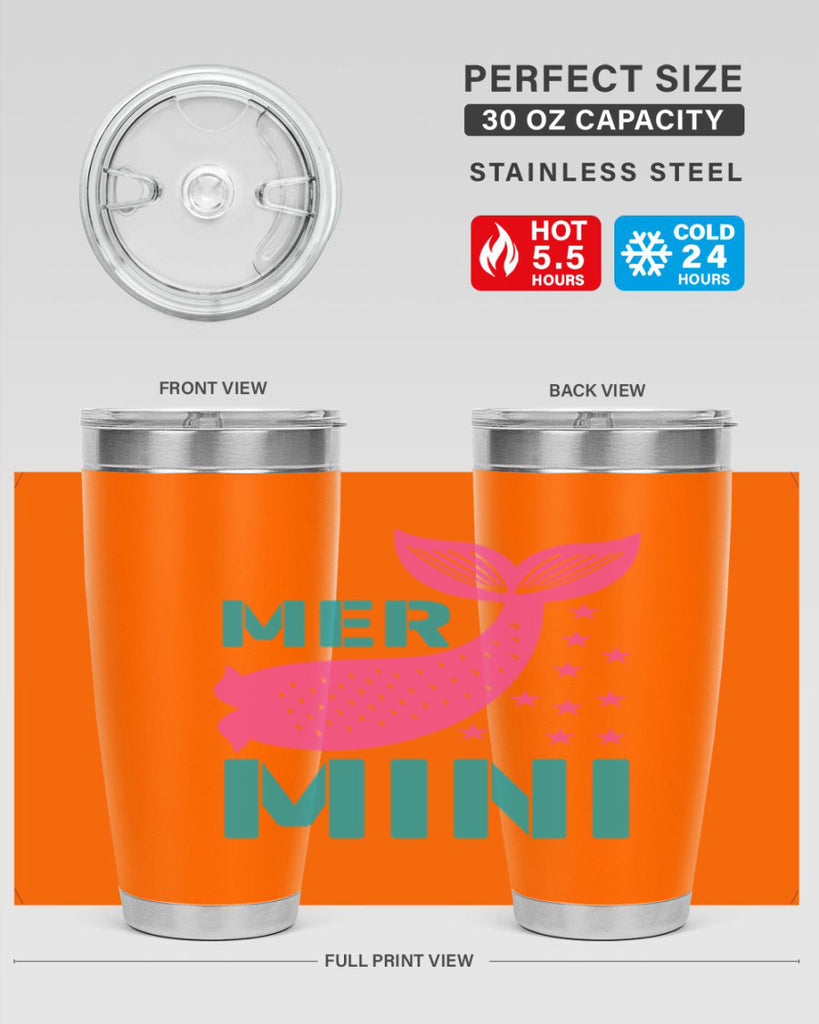 Mer Mini 341#- mermaid- Tumbler